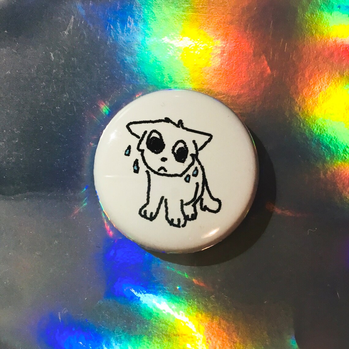 Cat Pin Bubble Example Cartoon Cat Pins! - Etsy