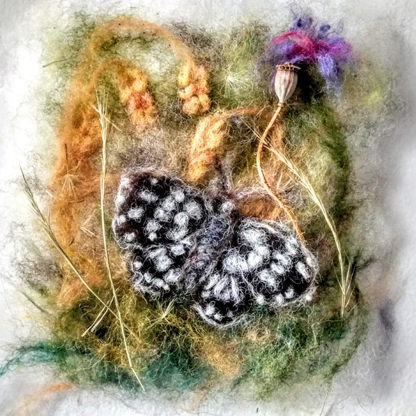Postkarten-Set: "Schmetterling"- "Hummel" - "Wildbiene"
