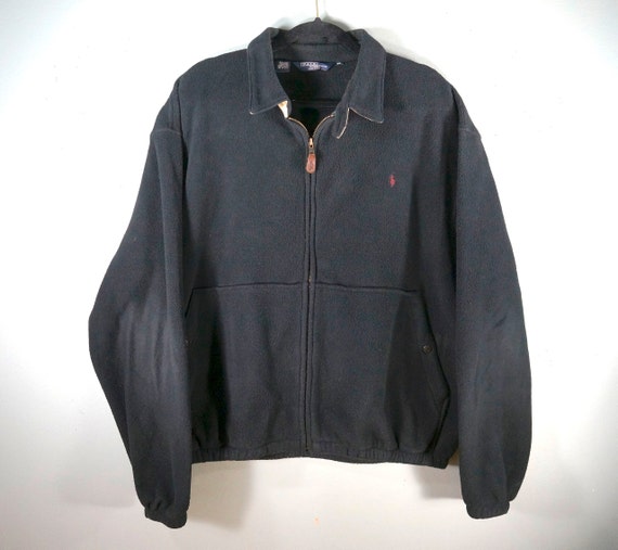 Vintage Polo by Ralph Lauren Full Zip up Fleece Pullover