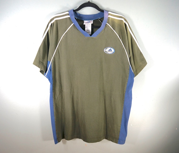 adidas v neck t shirts men's