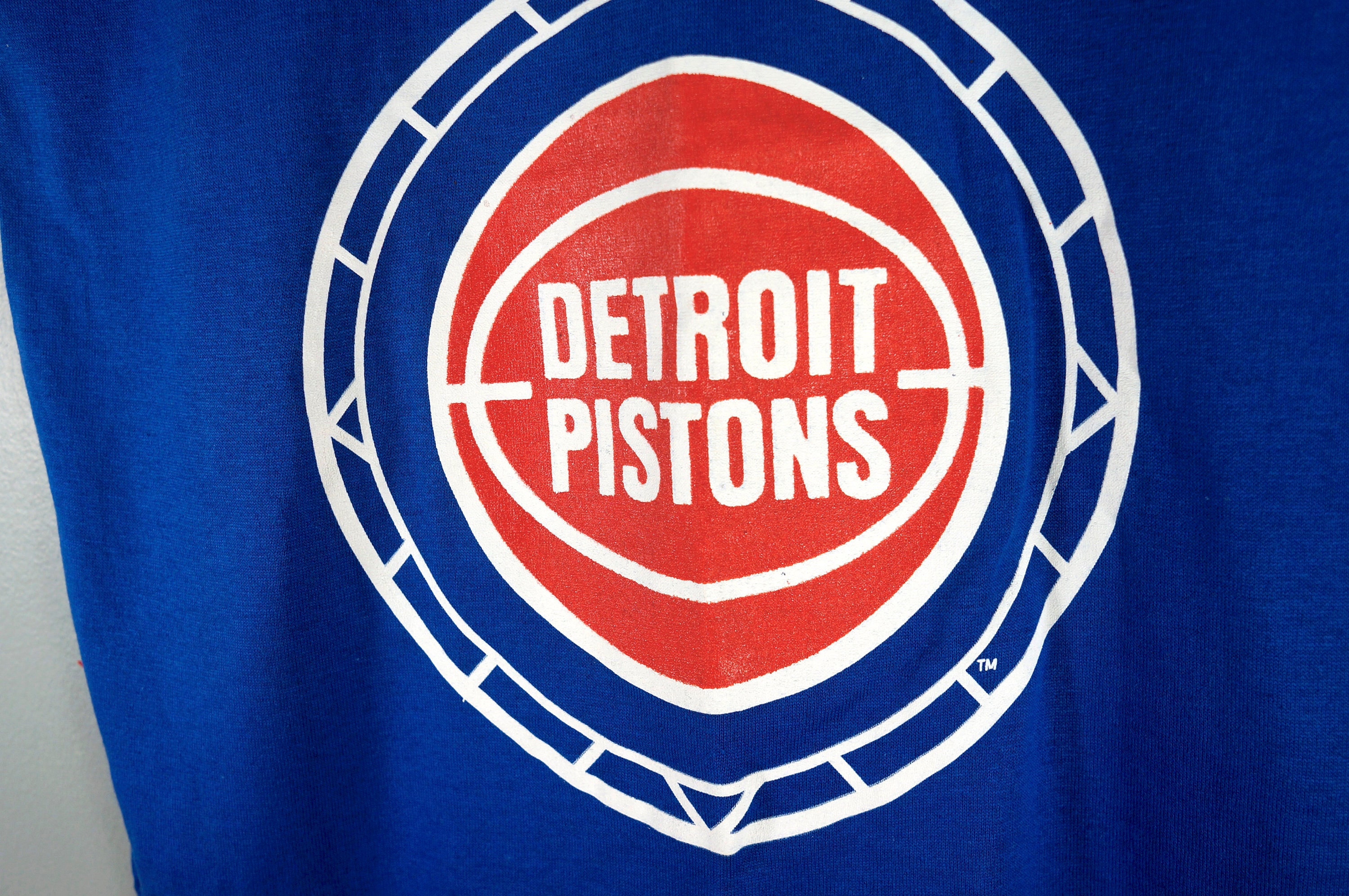 Vintage 80s Detroit Pistons Deadstock NBA Tank Top Camiseta Etsy