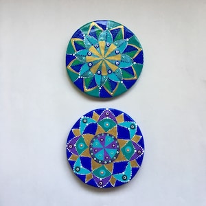 Handmade Clay Coasters Mosaic Design