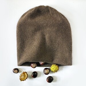 Pure yak wool beanie image 2