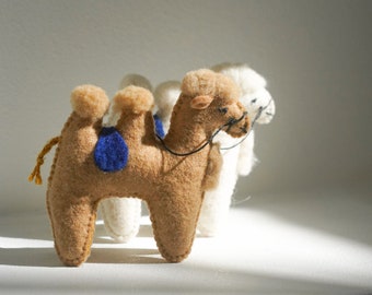 Gefilzte Wolle Kamel Spielzeug Dekoration
