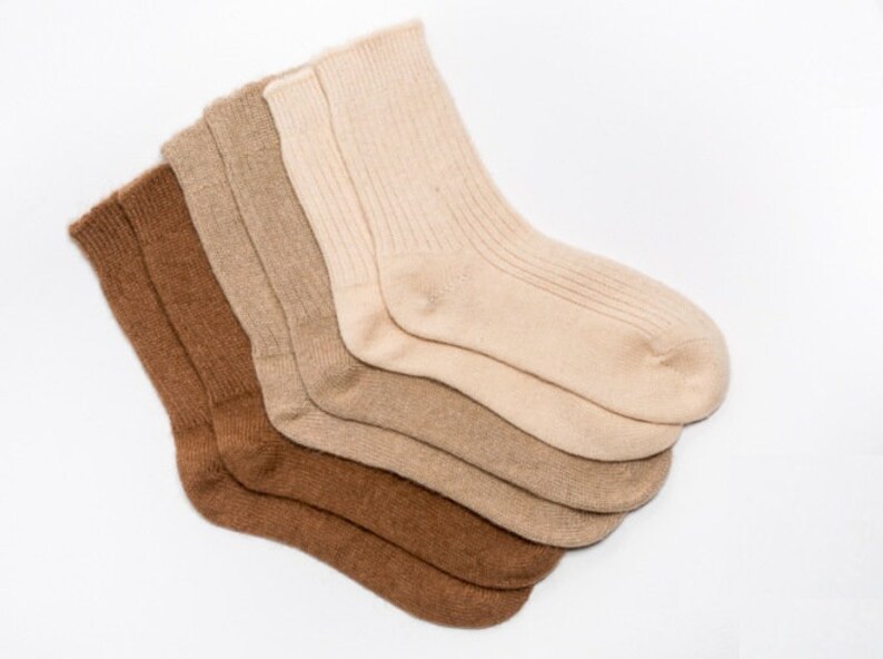 100/% organic camel wool socks up to 3XL