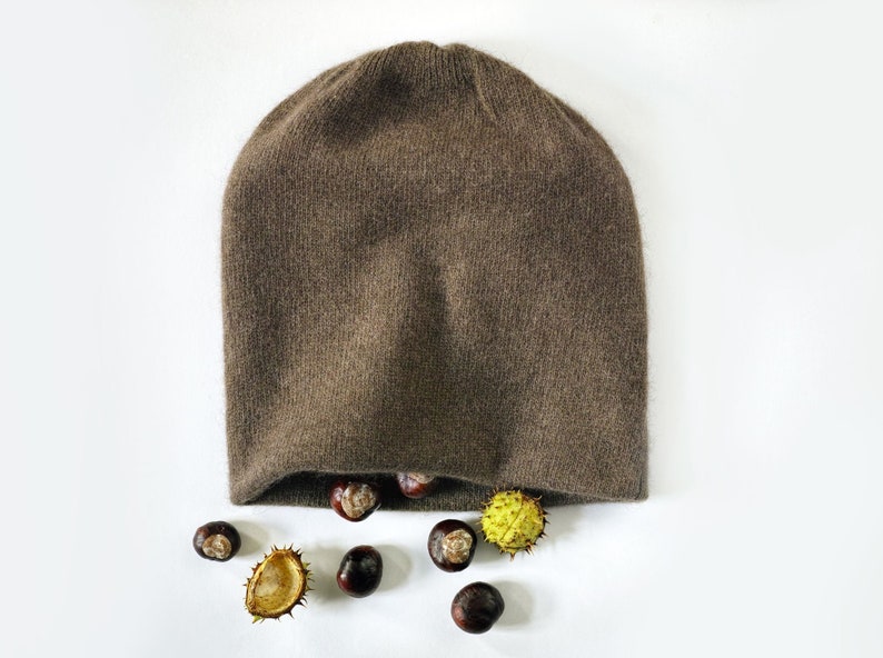 Pure yak wool beanie image 2