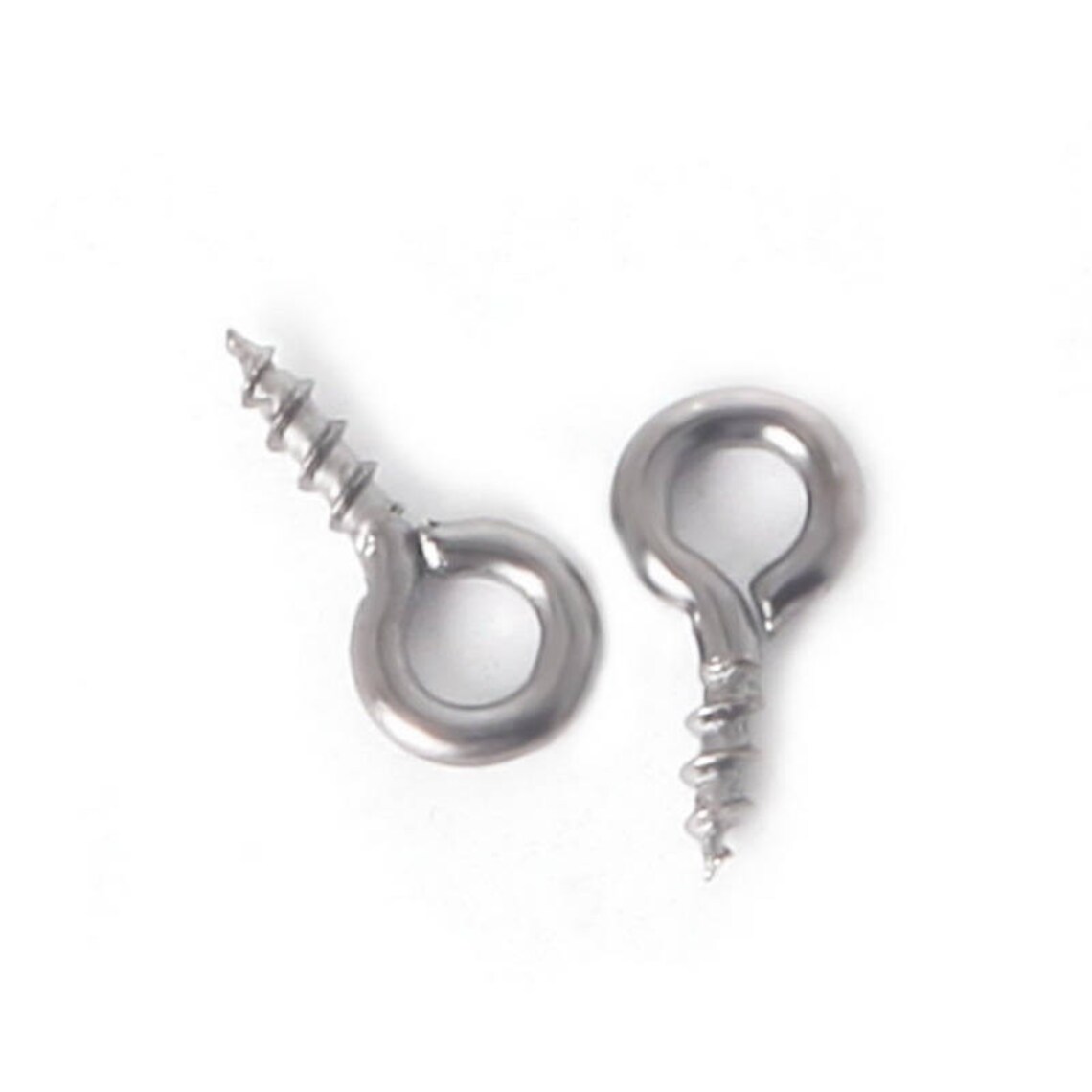200pcs Small Tiny Mini Eye Pins Eyepins Hooks Eyelets Screw Etsy