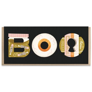 Boo - Illustrated | Halloween | Spooky | Witchy | Just Because | Love & Friendship