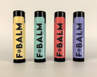 Choisissez votre propre paquet de 4 baumes à lèvres F*BALM (LIVRAISON GRATUITE incluse)