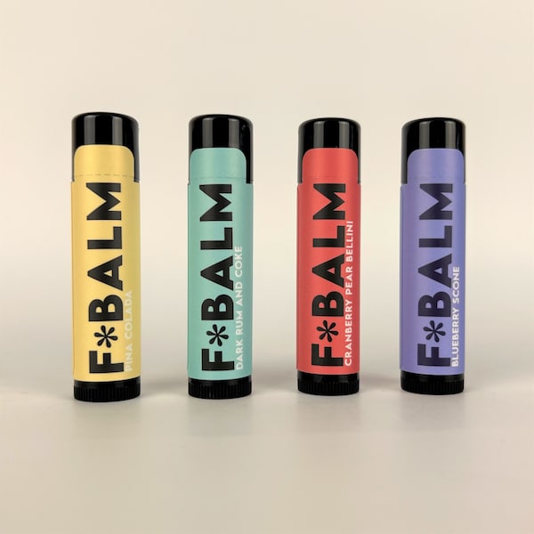 Choose Your Own 4-Pack of F*BALM Lip Balms (Includes FREE SHIPPING)