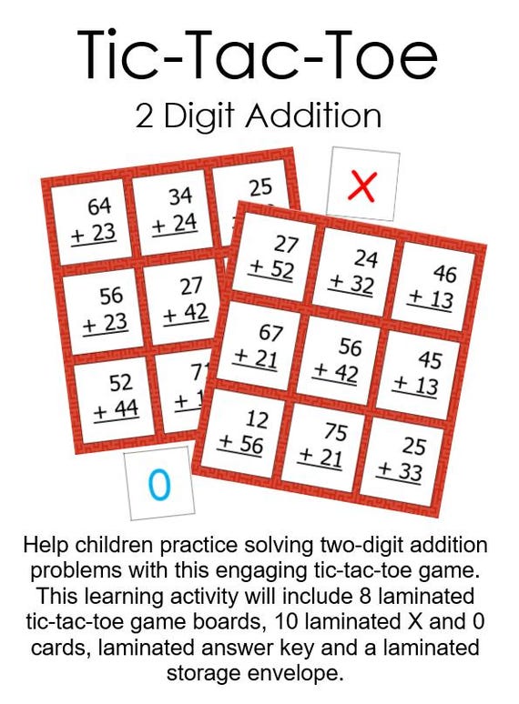 homeschool tic tac toy back to school