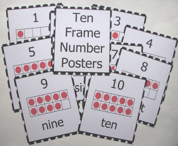 Ten Frame Anchor Chart