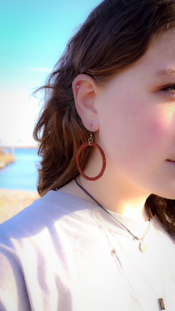 Aggregate more than 130 madewell chunky medium hoop earrings