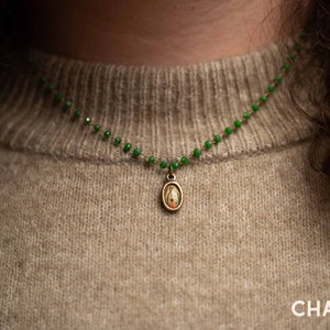 Our Lady of Guadalupe Necklace ~ Valentine&#39;s Day Gift