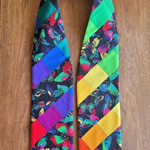 Rainbow Butterfly Stole