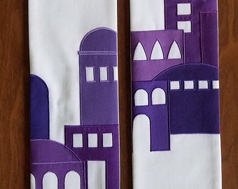 Bethlehem Advent Purple Stole