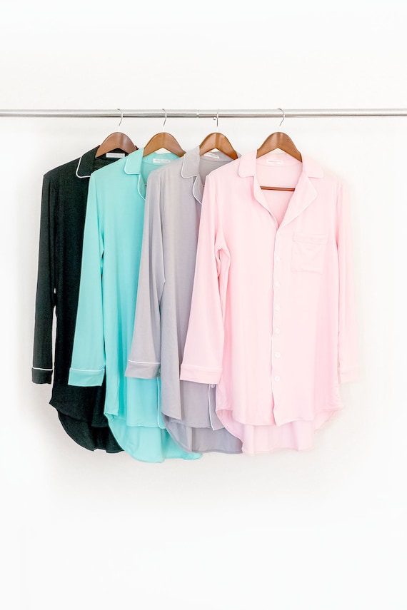 bridesmaid boyfriend shirt