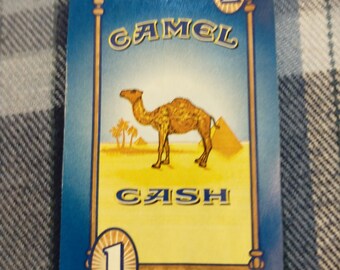 camel cigarettes c notes Vintage Joe Cash C-notes: 1992-93 Tobacco Collectibles Spotted this for sale on