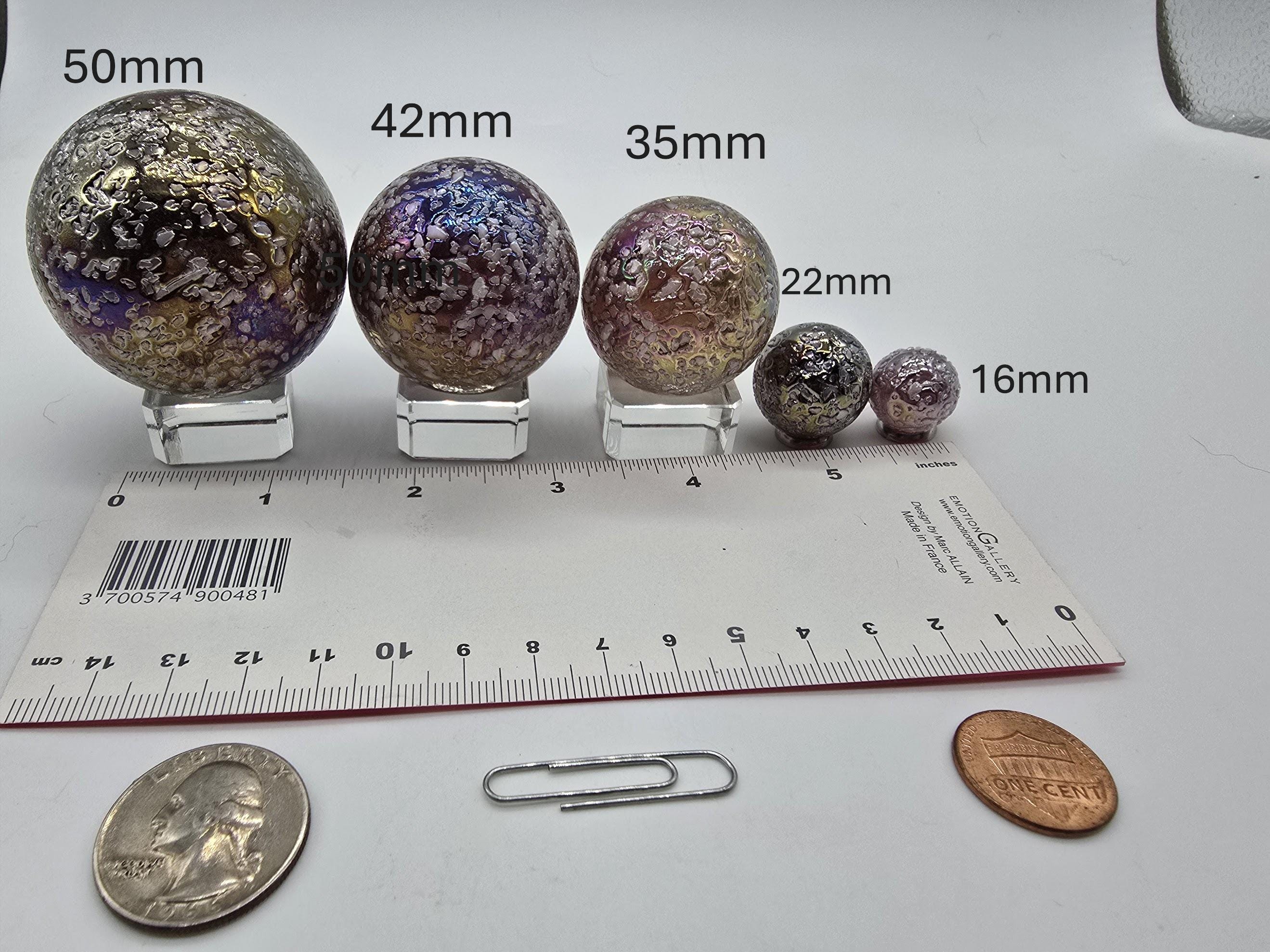 NEW FOR 2025! 22mm Snowball Marble ~7/8