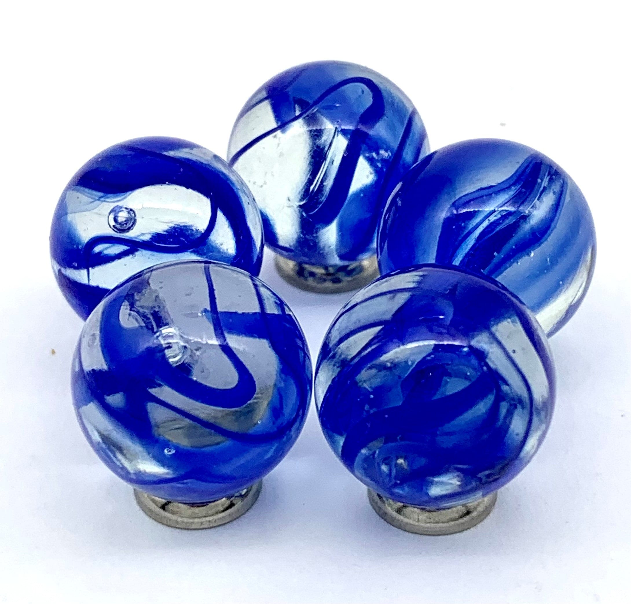 NEW for 2023! Pk of 5 Spiral Galaxy 16mm 5/8" Glass Mega Marbles ...