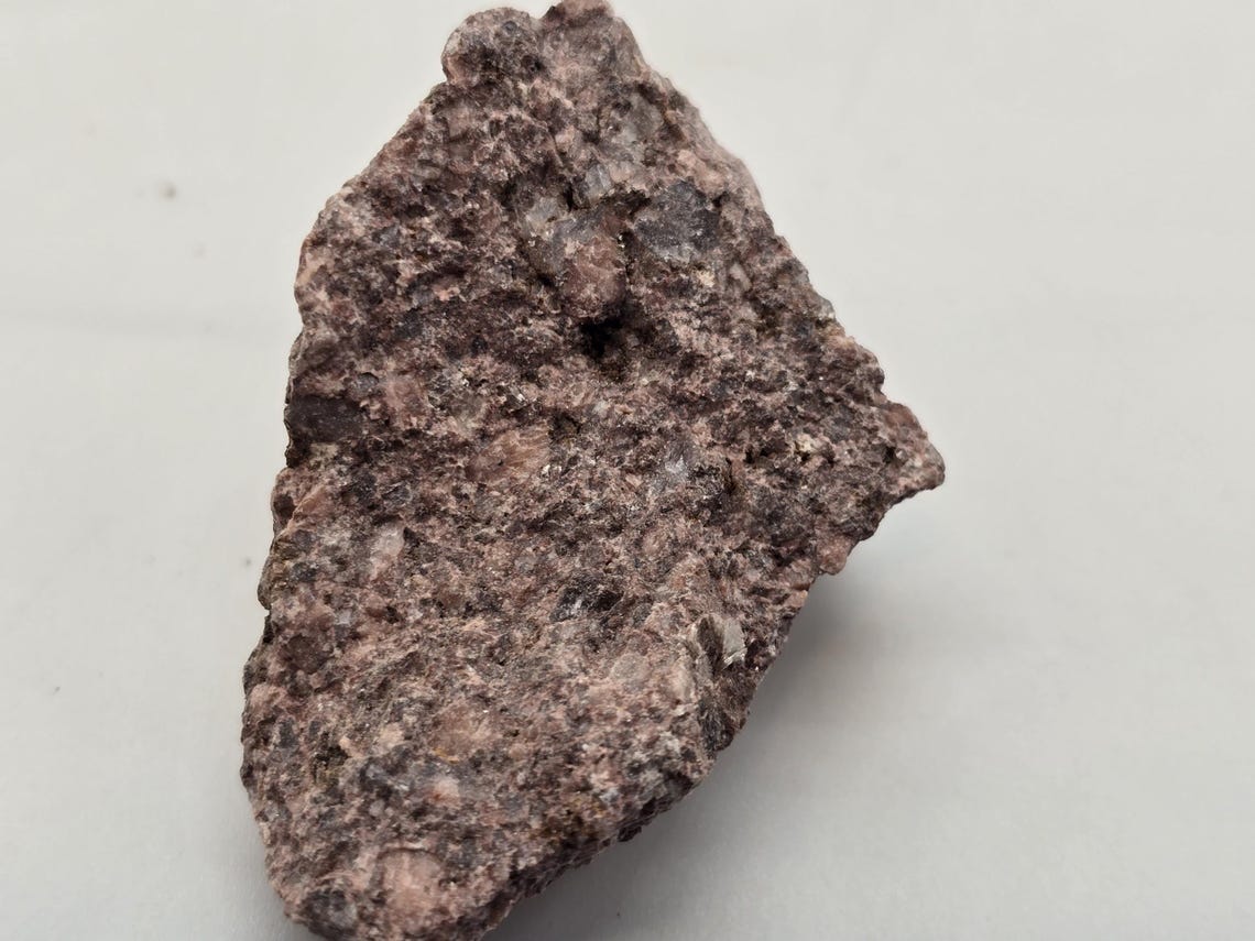 Coarse-grained Red Arkose Sedimentary Rock - 3 Pieces Mineral Specimen ...