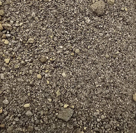 Light Gray Volcanic Ash and Rock - 3 Bags of 25g Mineral Specimen