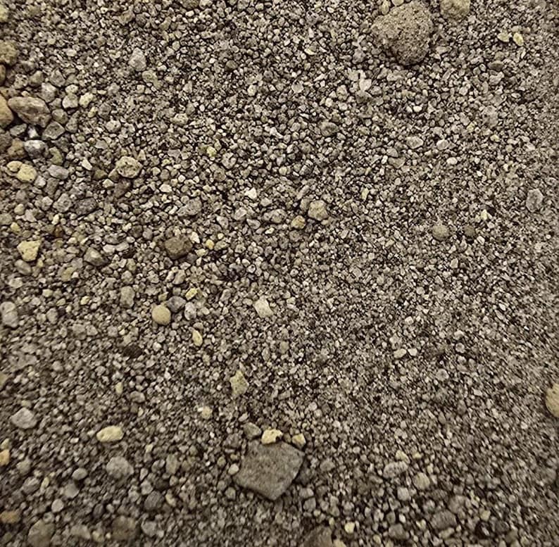 Light Gray Volcanic Ash and Rock - 3 Bags of 25g Mineral Specimen image 1
