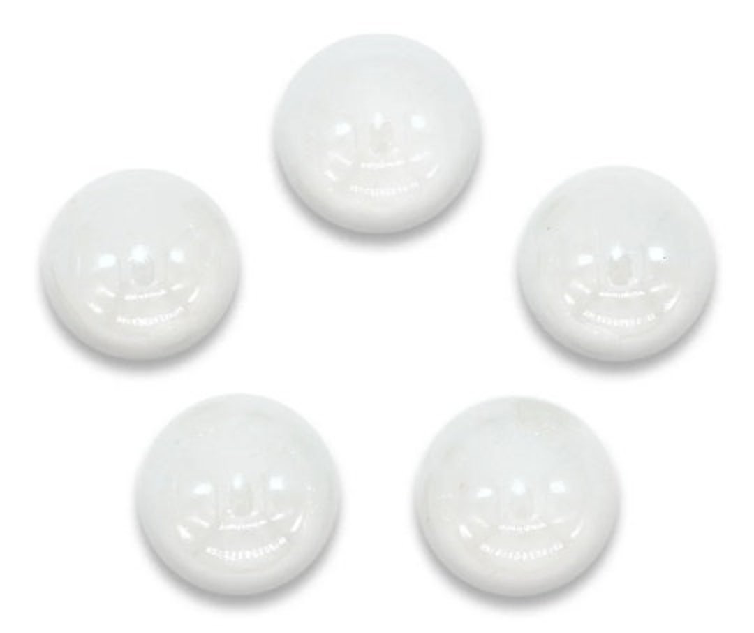 Billies En Verre Noir Opale 14mm - Lot De 150 | Fabrication Mécanique, Année 2019, Origine Mexique