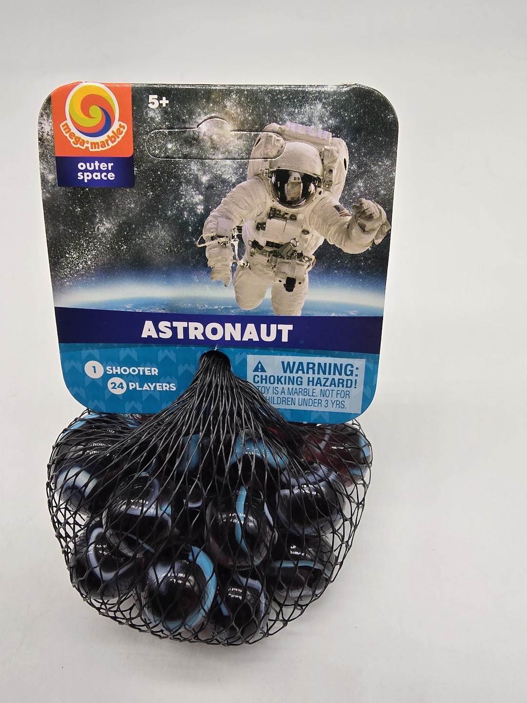 激レア‼️美品、capras  space  shooter  SS2012D NEW FOR 2025! Astronaut Net Bag Glass Marbles 24 16mm Player