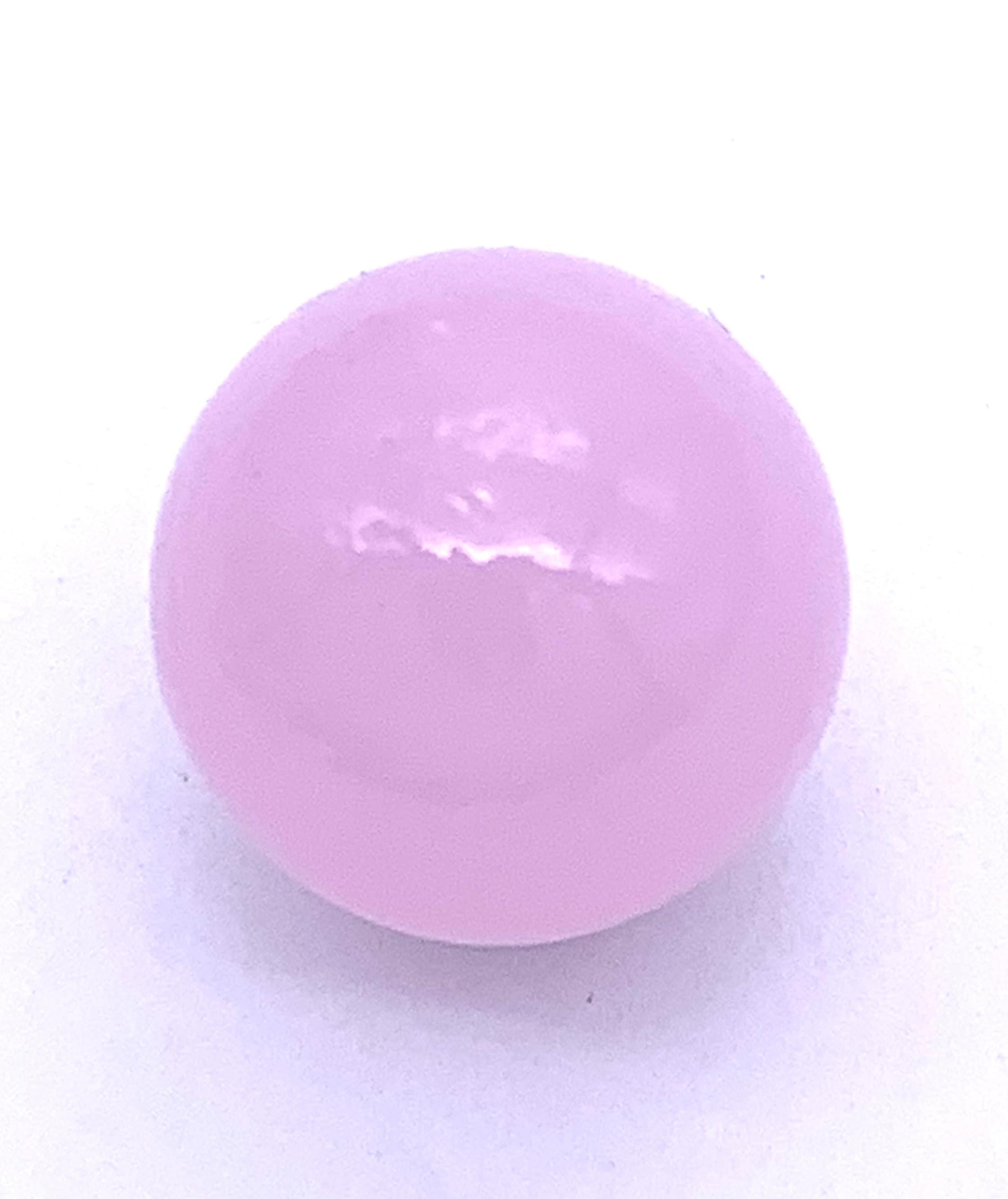 NEW FOR 2023!! Single 16mm Pink Glass Marble Player (5/8th
