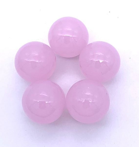 NEW FOR 2023!! 16mm Pink Glass Marble Players (5/8th