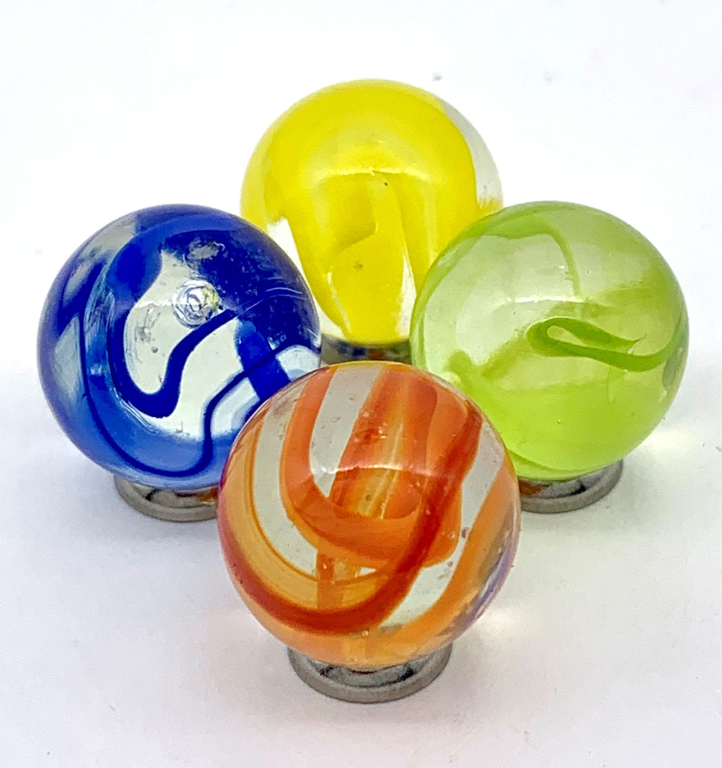 NEW for 2023! Pk of 5 Spiral Galaxy 16mm 5/8" Glass Mega Marbles ...