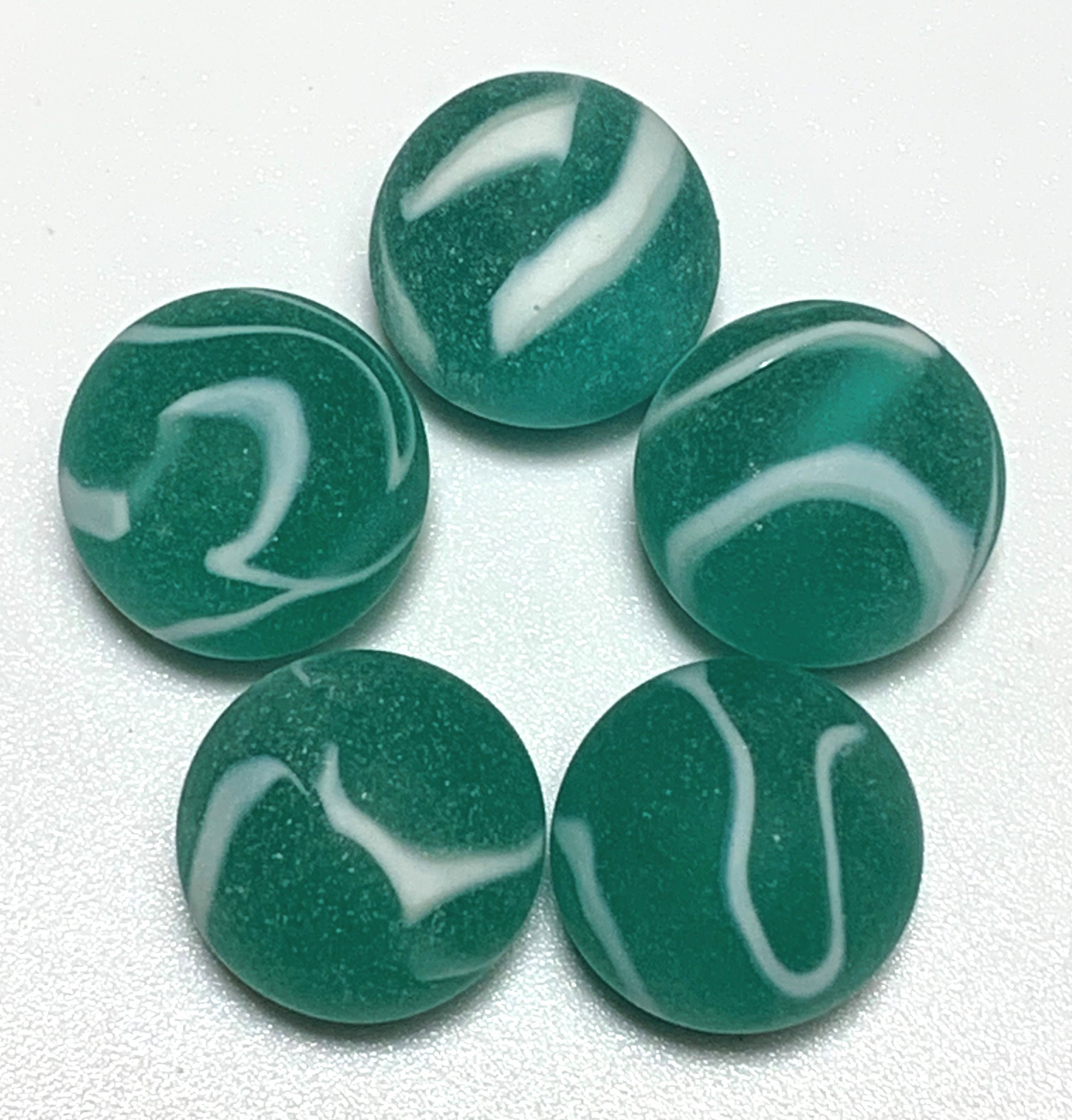 RARE! 16mm Blueberry Freeze Glass Mega Marble Players 5/8th Inch