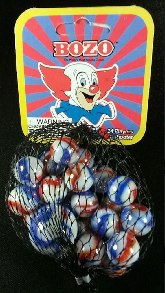 Game Net Of 25 Bozo Glass Marbles 24 Players 16mm And 1 Etsy Game Net Of 25 Bozo Glass Marbles 24 Players 16mm And 1 Etsy