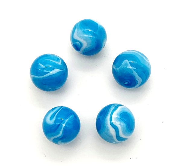 16mm Tidal Wave Glass Marble Players (5/8th