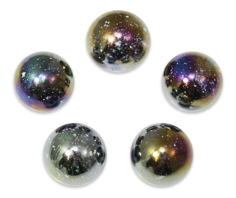 22mm jupiter Glass Marbles Shooters 7/8 Etsy