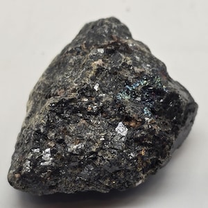 Sphalerite Zinc Sulfide Mineral - 3 Unpolished Rock Specimens - Measures 1 - 2 inches on Longest Side