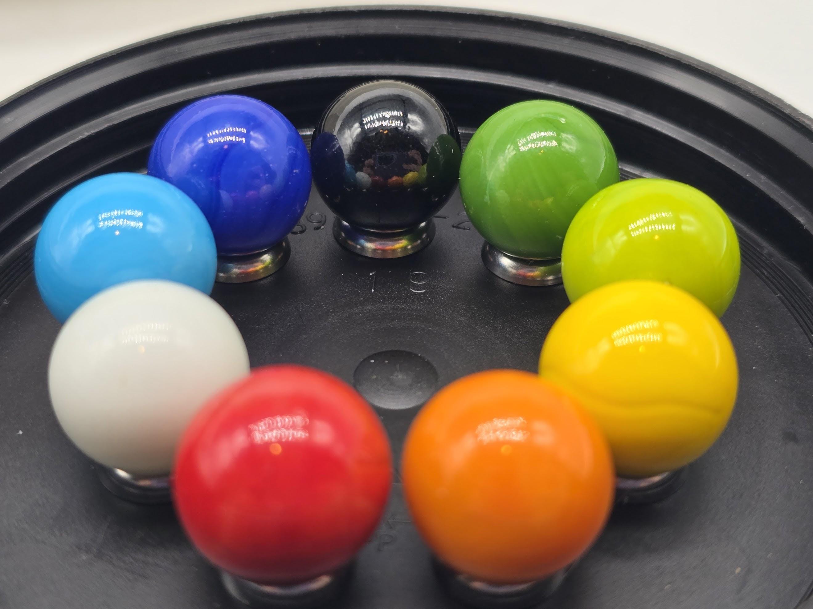 Choose Your Colors! Pack of 30 - 16mm Opal Glass Game Marbles for