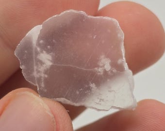Selenite Rough 1" Crystal Mineral Specimen – 1 Stone with Info Card, Healing Energy Stone, Meditation, Reiki, Crystal Collection