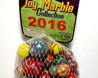 2016 Limited Edition Toy Marble Collection 36 Piece Set - Glass
