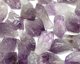 Bulk Unpolished Amethyst Gemstone Protective Stone Crystals - Rough Mineral Metaphysical Crown Chakra