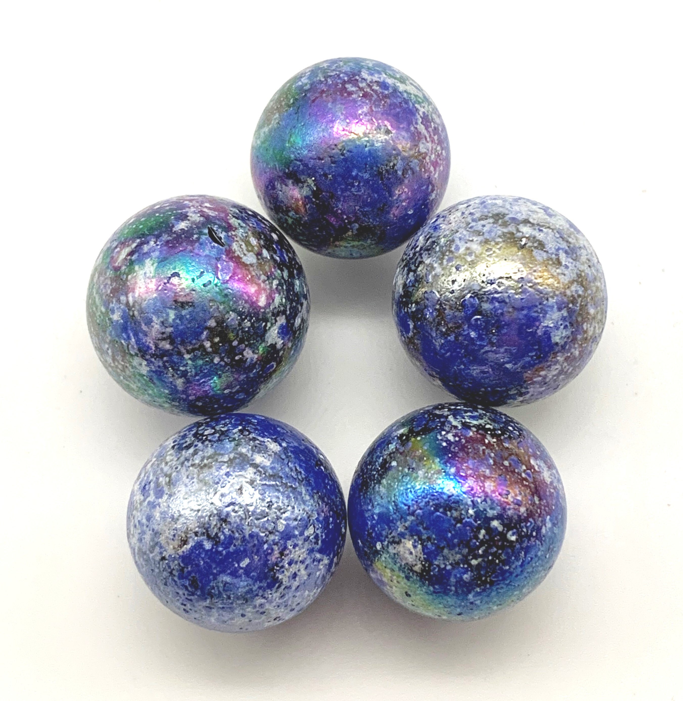 16mm jupiter Glass Marble 5/8th Players Pk - Etsy