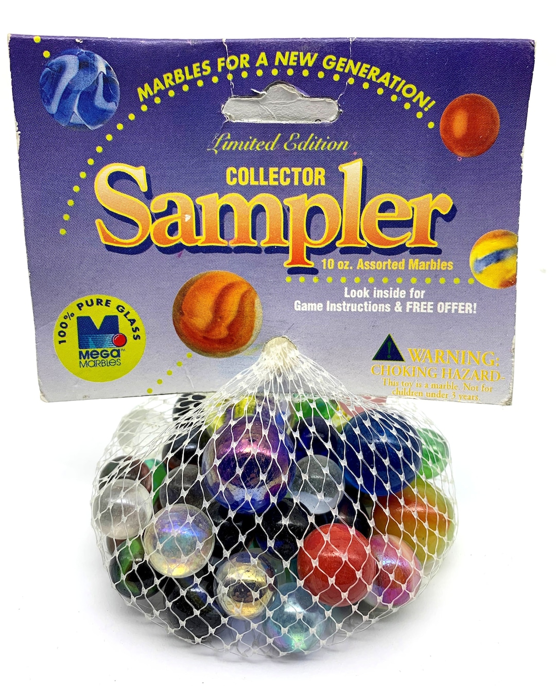 Collector Sampler 10oz Net Bag Limited Edition Mega Marbles Vacor You ...