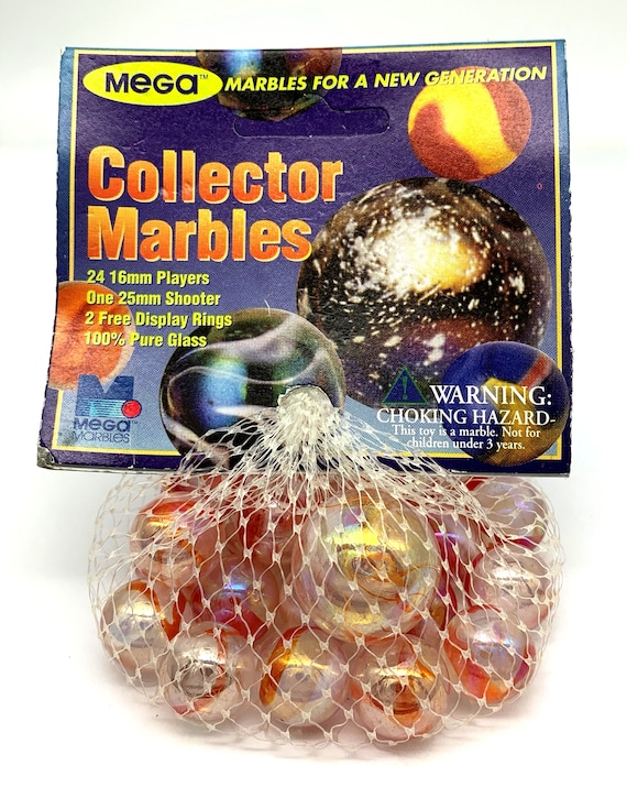 Mango Twist Collector Series Net Bag 25 Glass Mega Marbles Pre