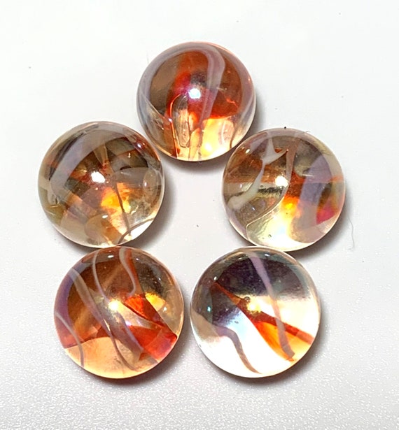 RARE Méga joueurs de billes de verre Mango Twist, 16 mm, 5/8 po