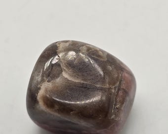 Rhodonite Manganese Inosilicate Mineral - Polished Rock Specimens - Measures Less than 1 inch on Longest Side