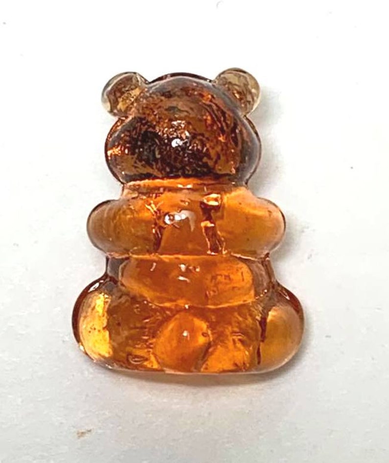 Mini teddy Bear Glass Figurines Pk 5 or 16 Etsy