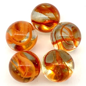 NEW for 2023! Pk of 25 Spiral Galaxy 16mm 5/8" Glass Mega Marbles ...