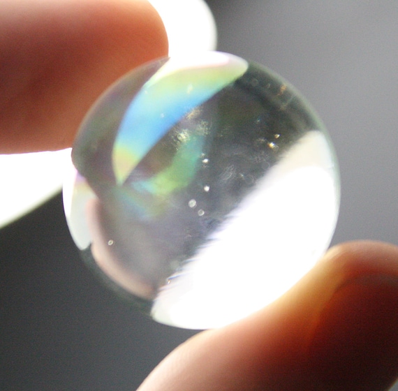 25MM CLEAR GLASS MARBLE STAND