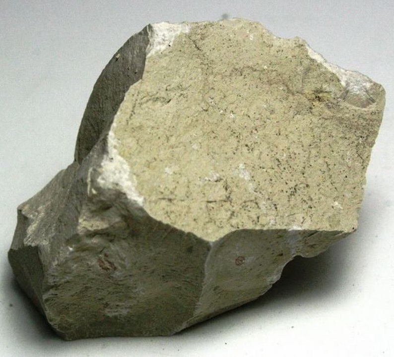 10 Unpolished Mineral Specimens Measures 1-2 inches on longest side Kaolin China Clay Rock